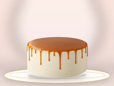 Preview the Vanilla Celebration · Caramel Drip full cake