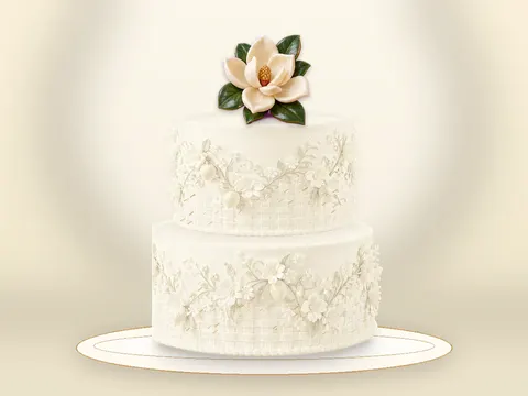 Preview the Magnolia Terrace · Porcelain full cake