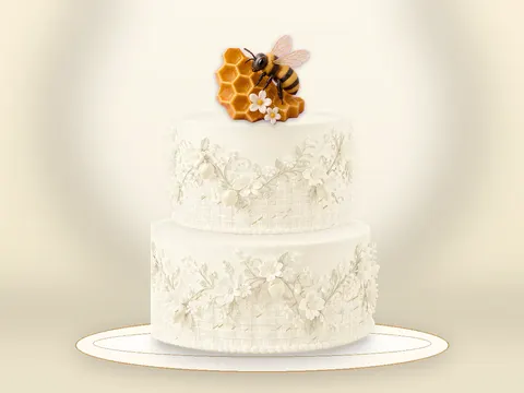 Preview the Honey Garden · Porcelain full cake
