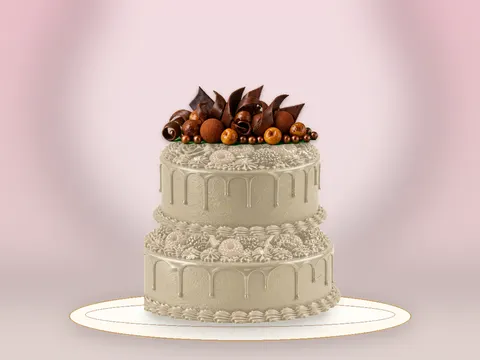 Preview the Truffle Treasury · Porcelain full cake