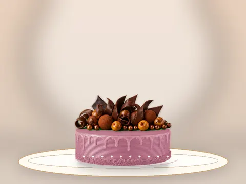 Preview the Espresso Sonata · Rose Quartz full cake