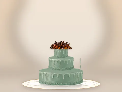 Preview the Espresso Sonata · Sage Silk full cake
