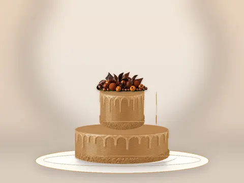 Preview the Espresso Sonata · Amber Gold full cake