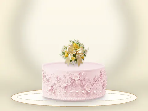 Preview the Citrus Veranda · Rose Quartz full cake
