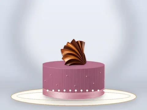 Preview the Copper Reserve · Rose Quartz full cake