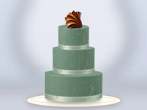 Preview the Copper Reserve · Sage Silk full cake