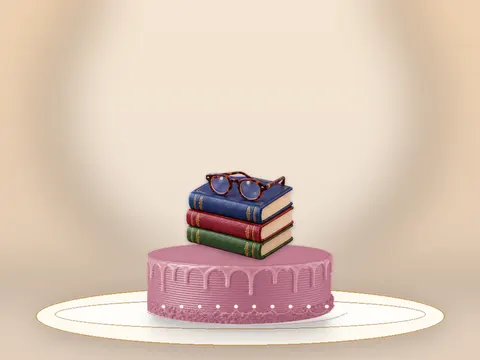 Preview the The Reading Room · Rose Quartz full cake