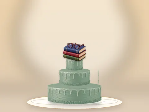 Preview the The Reading Room · Sage Silk full cake
