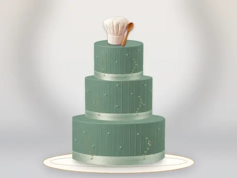 Preview the Chef’s Table · Sage Silk full cake