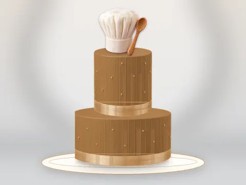 Preview the Chef’s Table · Amber Gold full cake