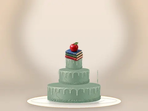 Preview the Bright Minds · Sage Silk full cake