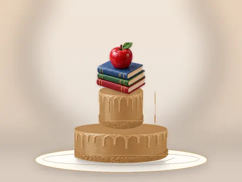 Preview the Bright Minds · Amber Gold full cake