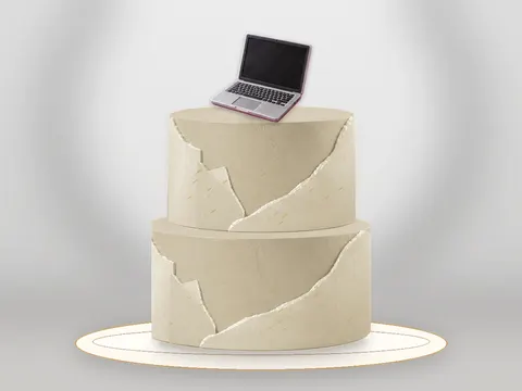 Preview the Code & Celebrate · Porcelain full cake