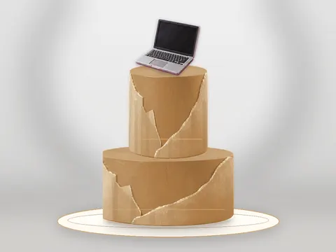 Preview the Code & Celebrate · Amber Gold full cake