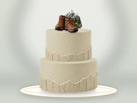 Preview the Trailhead Joy · Porcelain full cake
