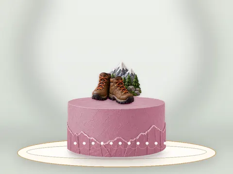 Preview the Trailhead Joy · Rose Quartz full cake