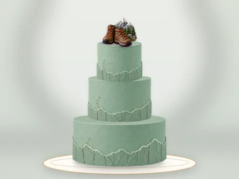 Preview the Trailhead Joy · Sage Silk full cake