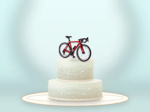 Preview the Coastal Cycle · Porcelain full cake