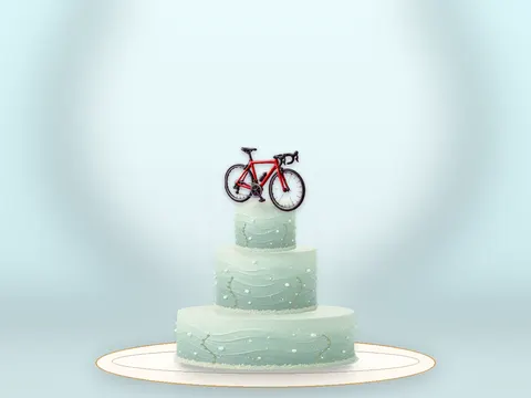 Preview the Coastal Cycle · Sage Silk full cake