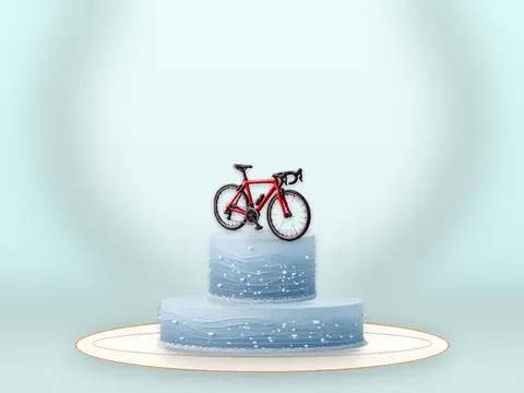 Preview the Coastal Cycle · Blue Velvet full cake