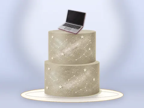 Preview the Science Studio · Porcelain full cake