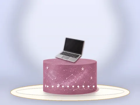 Preview the Science Studio · Rose Quartz full cake
