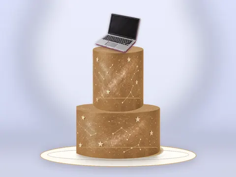 Preview the Science Studio · Amber Gold full cake
