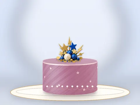 Preview the Victory Lap · Rose Quartz full cake
