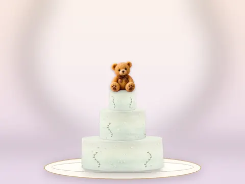 Preview the Teddy’s Picnic · Sage Silk full cake