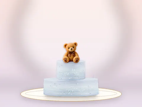 Preview the Teddy’s Picnic · Blue Velvet full cake