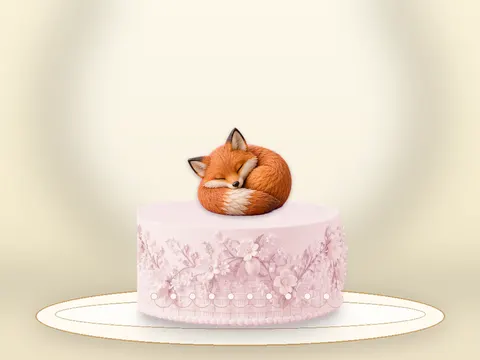 Preview the Foxglove Friends · Rose Quartz full cake