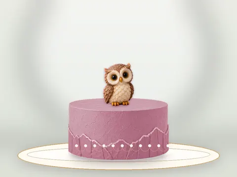 Preview the Owl’s Moonlight · Rose Quartz full cake