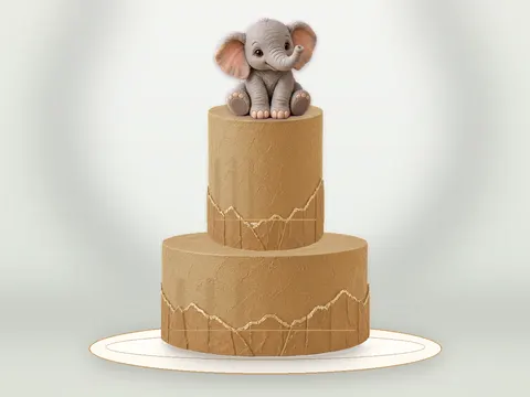 Preview the Little Safari · Amber Gold full cake