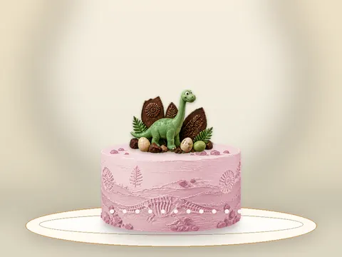 Preview the Dinosaur Discovery · Rose Quartz full cake