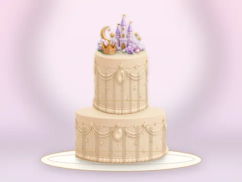 Preview the Castle in the Clouds · Amber Gold full cake