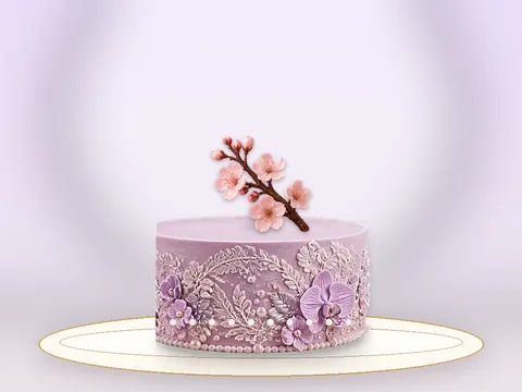 Preview the Spring Awakening · Rose Quartz full cake