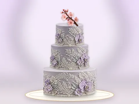 Preview the Spring Awakening · Sage Silk full cake