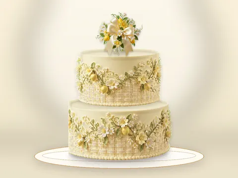 Preview the Summer Orchard · Porcelain full cake