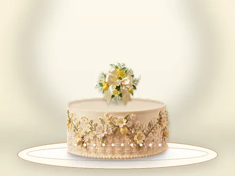 Preview the Summer Orchard · Rose Quartz full cake