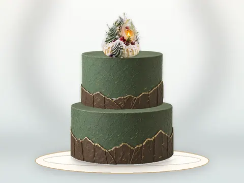 Preview the Winter Starlight · Porcelain full cake