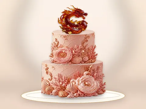 Preview the Golden Fortune · Luminous full cake