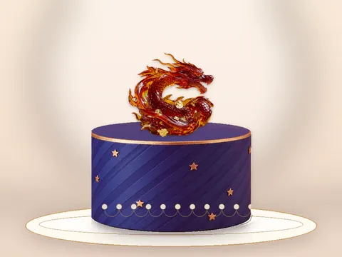 Preview the Golden Fortune · Pearl full cake