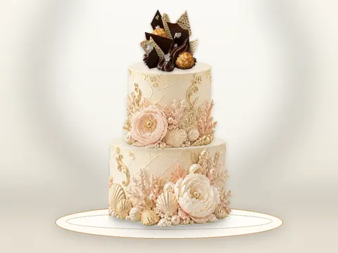 Preview the Passover Mosaic · Luminous full cake