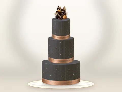 Preview the Passover Mosaic · Filigree full cake