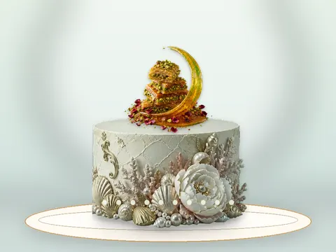 Preview the Eid Moonlight · Pearl full cake