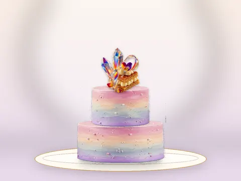 Preview the Together in Color · Luminous full cake
