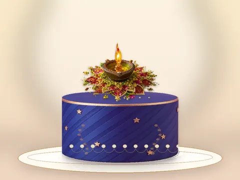 Preview the Diwali Splendour · Pearl full cake