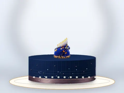 Preview the Eight Nights of Joy · Pearl full cake
