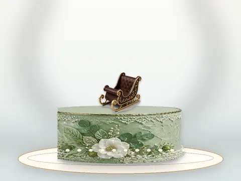 Preview the Christmas Wonderland · Pearl full cake