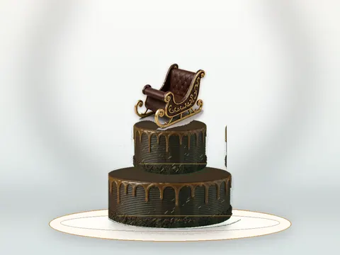 Preview the Christmas Wonderland · Grand full cake